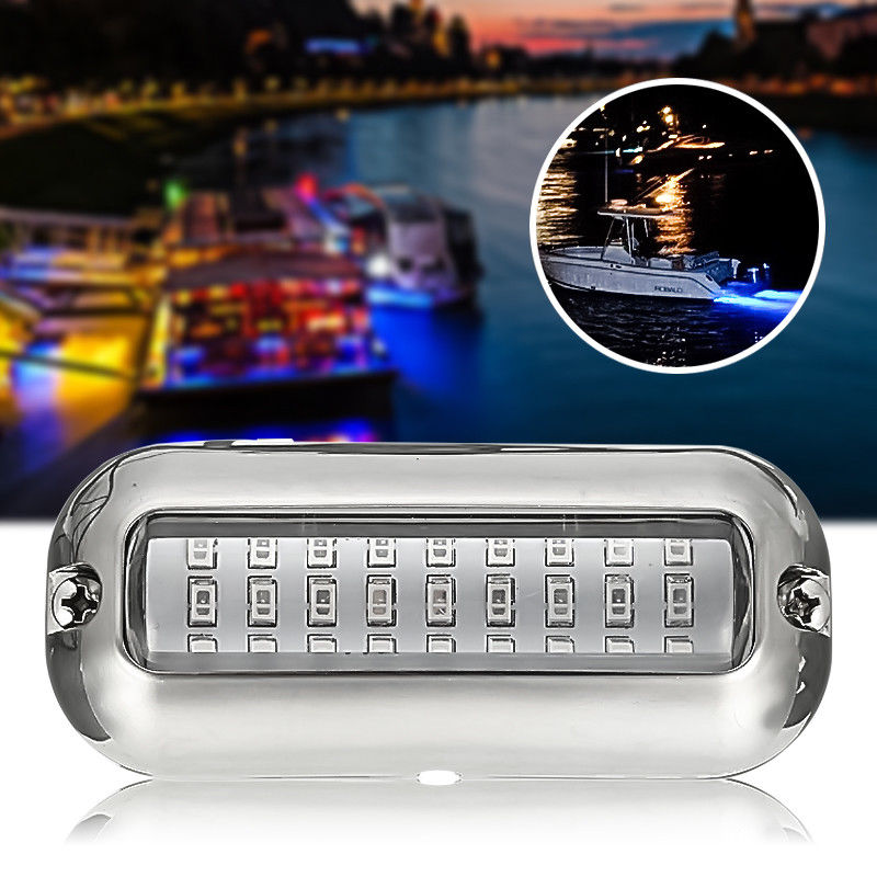 12V-50W-27LED-316-Stainless-Steel-Boat-Transom-Lamp-Underwater-Pontoon-Marine-Lights-For-Boat-1380800