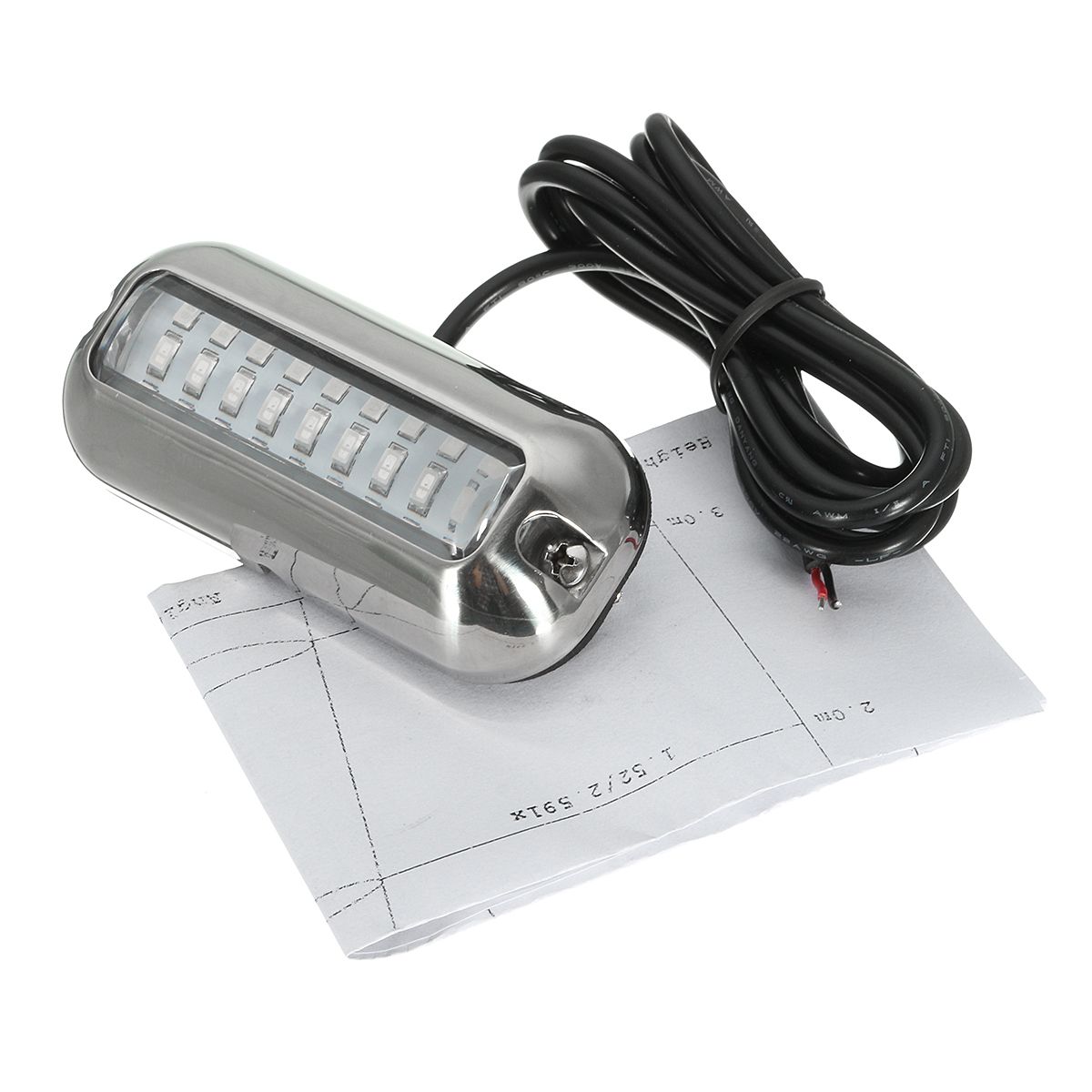 12V-50W-27LED-316-Stainless-Steel-Boat-Transom-Lamp-Underwater-Pontoon-Marine-Lights-For-Boat-1380800