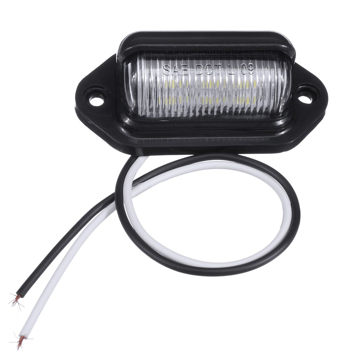 12V-6-LED-Rear-Number-Plate-License-Light-Van-Trailer-Truck-Lorry-Bus-1041422