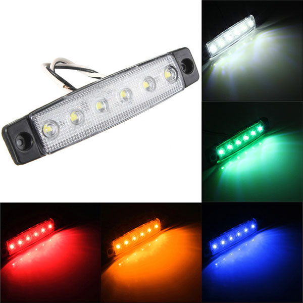 12V-6LED-Truck-Bus-Trailer-Side-Marker-Indicator-Light-Lamp-997083