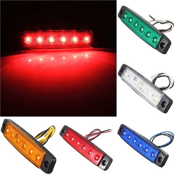 12V-6LED-Truck-Bus-Trailer-Side-Marker-Indicator-Light-Lamp-997083