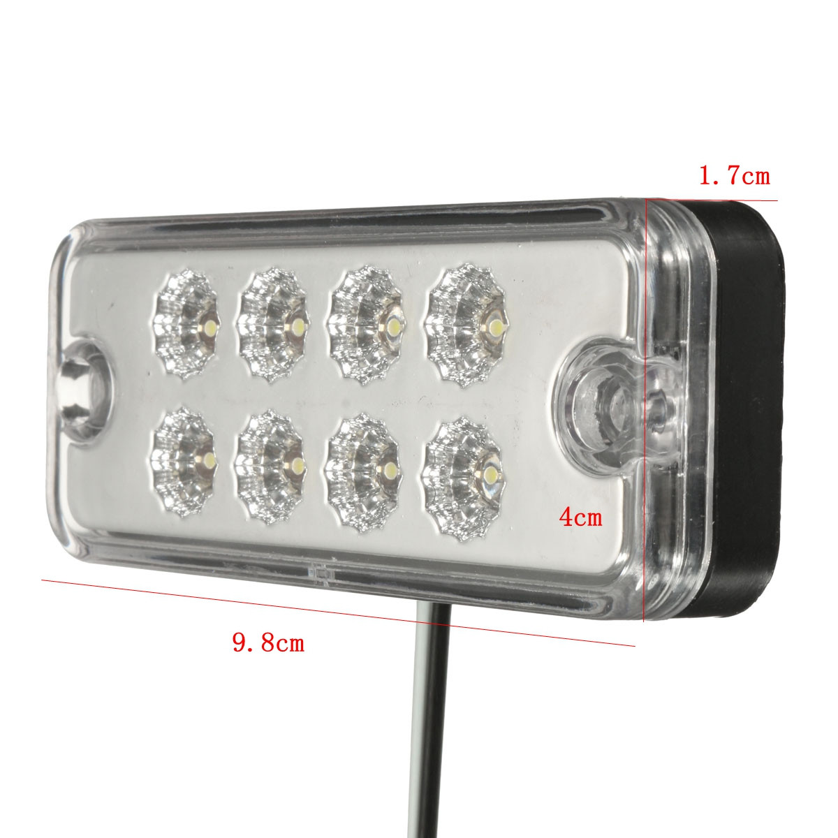 12V-8-LED-Side-Marker-Light-Lamp-Truck-Trailer-Lorry-Caravan-Waterproof-1057841