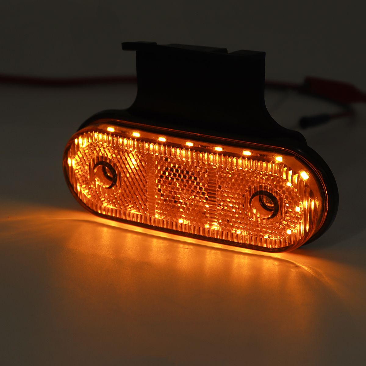 12V24V-20-LED-Side-Marker-Lights-Reflector-Lamp-Amber-With-Bracket-For-Truck-Trailer-1617515