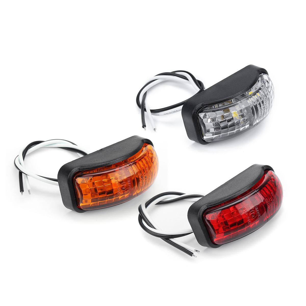 2-SMD-LED-Side-Marker-Lights-Clearance-Lamp-12-30V-54x24mm-E4-RedYellowWhite-for-Truck-Trailer-Van-1428797