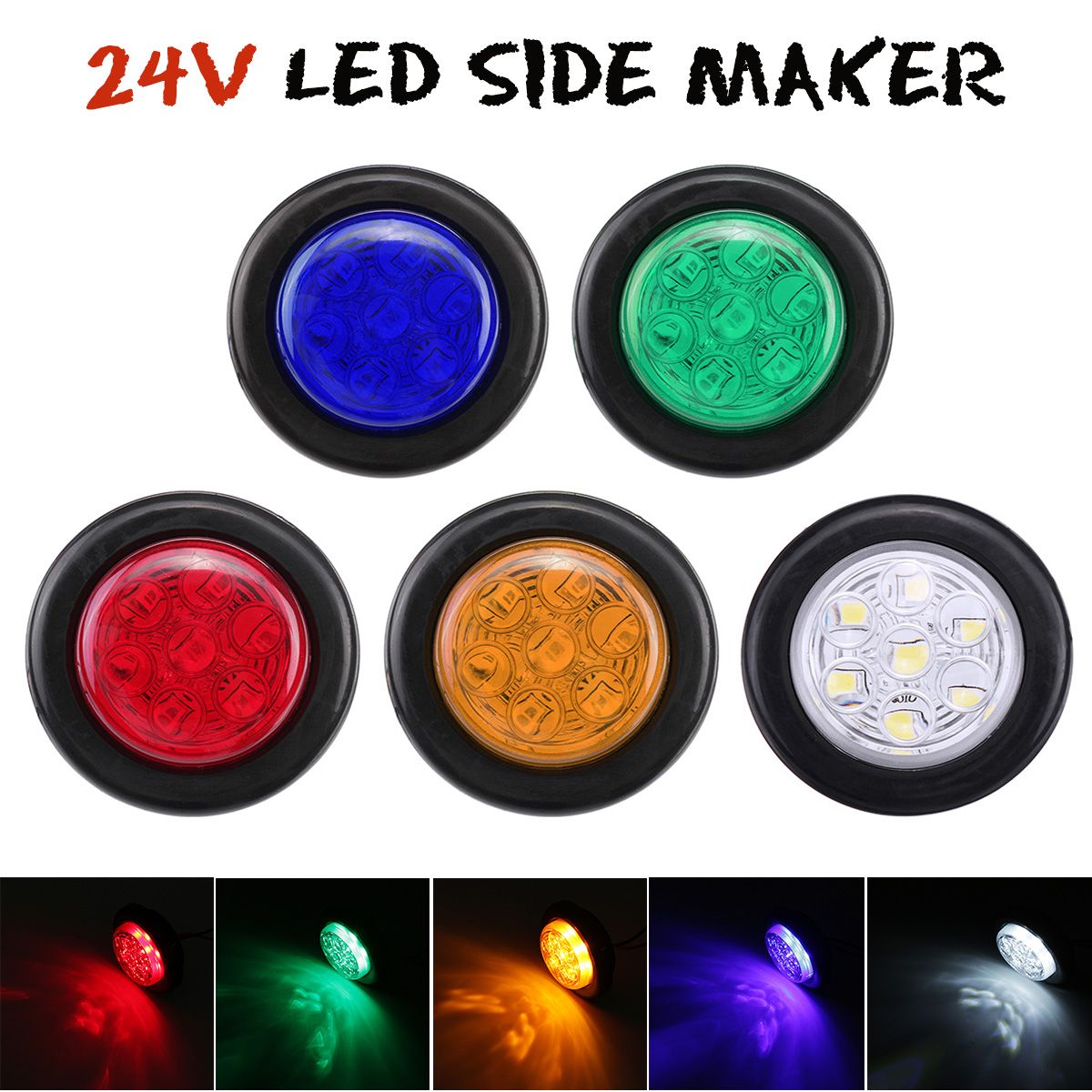 24V-LED-Mini-Small-Round-Side-Marker-Light-Truck-Trailer-RV-Car-Bullet-Lamp-1631271