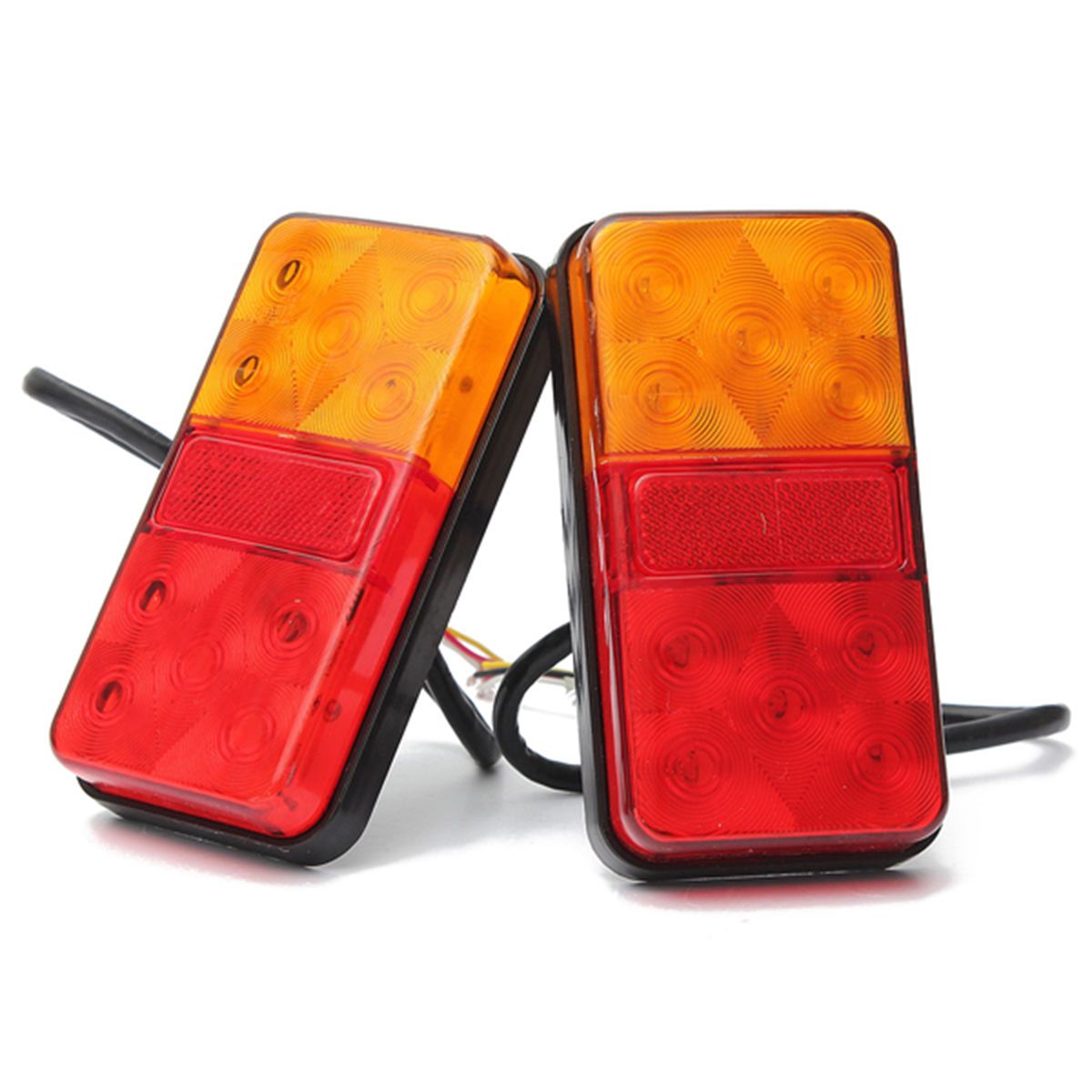 2PCS-12V-10LED-Truck-Car-Rear-Tail-Light-Stop-Indicator-Lamp-Taillight-956753