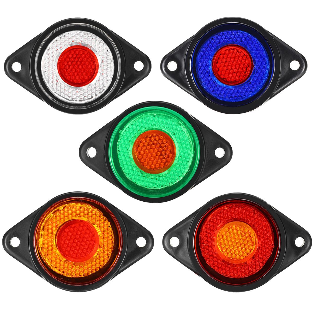 2PCS-24V-8LED-2-Color-Trailer-Side-Marker-Lights-Truck-Caravan-Stop-Indicator-Lamp-1742176