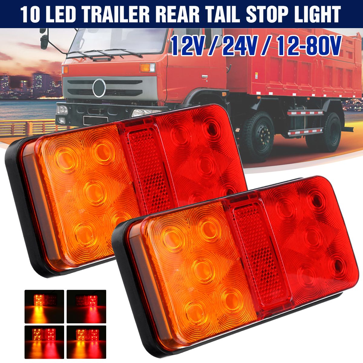 2Pcs-10-LED-Rear-Stop-Indicator-Tail-Lights-RedAmber-for-Trailer-Truck-Lorry-Caravan-Van-12-80V-1659856