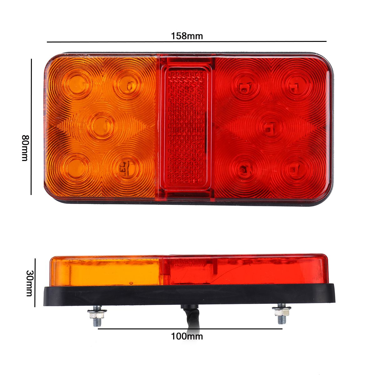 2Pcs-10-LED-Rear-Stop-Indicator-Tail-Lights-RedAmber-for-Trailer-Truck-Lorry-Caravan-Van-12-80V-1659856