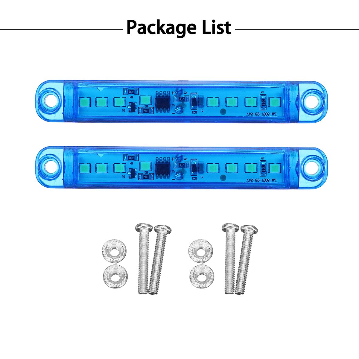 2pcs-Trailers-Trucks-Caravans-Utes-Boat-24V-8LED-Flash-Side-Light-1705743