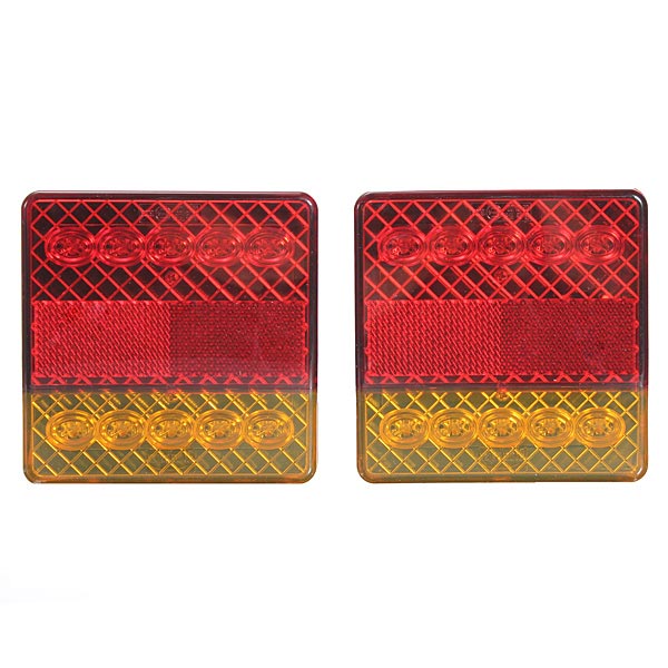 2x-10LED-Trailer-Truck-Ute-Stop-Rear-Tail-Indicator-Light-E-Marked-914218