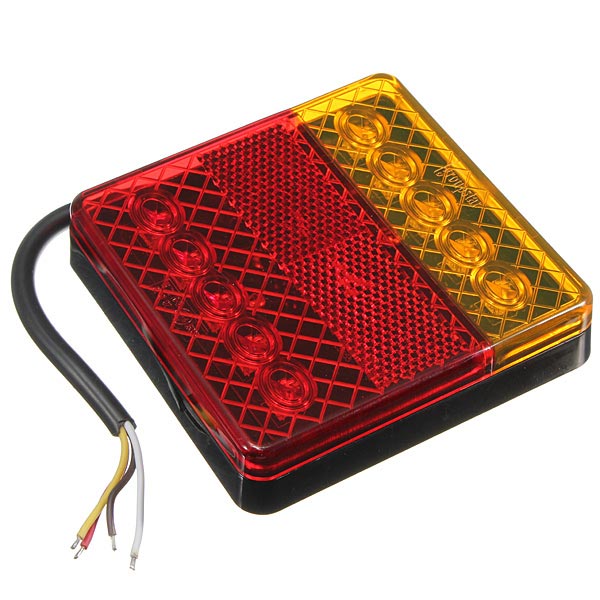 2x-10LED-Trailer-Truck-Ute-Stop-Rear-Tail-Indicator-Light-E-Marked-914218