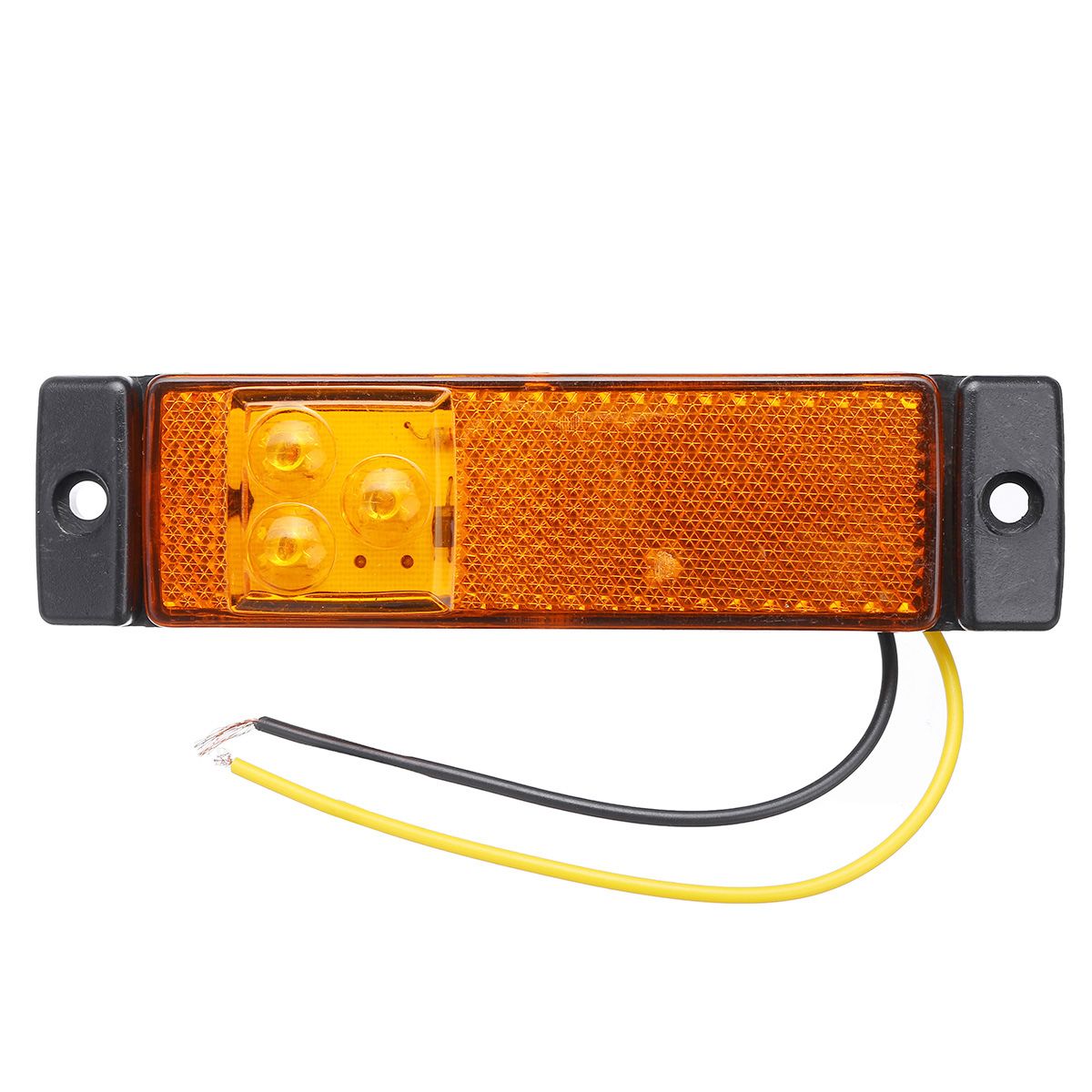 3-LED-Side-Marker-Lights-with-Rear-Reflector-Indicator-12-24V-AmberRedWhite-For-Truck-Lorry-Trailer-1603836