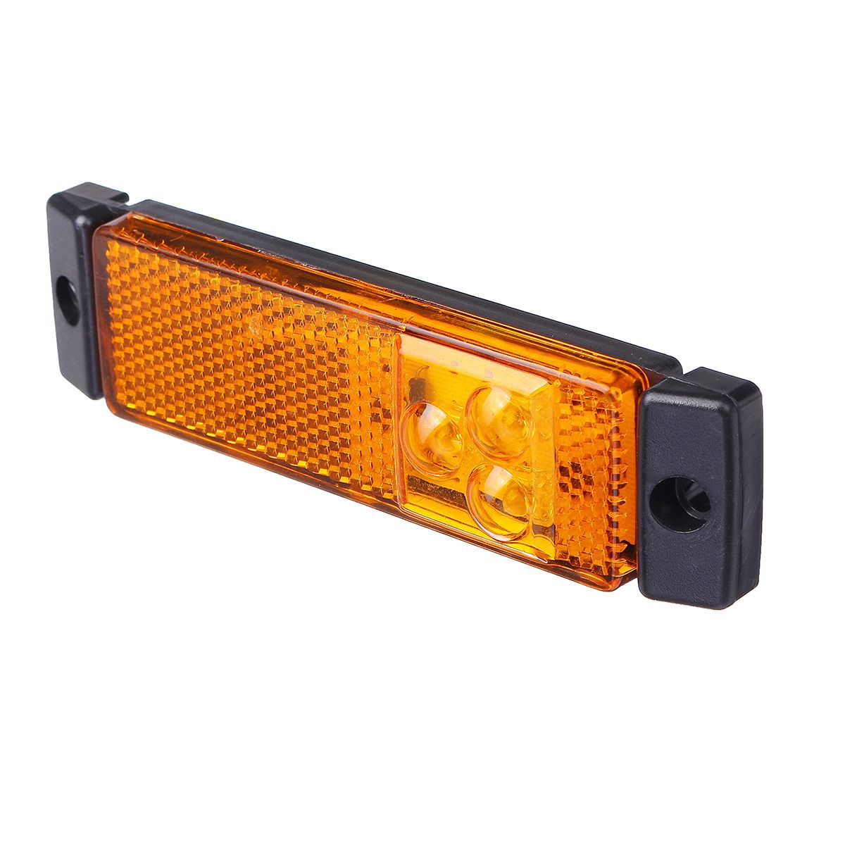 3-LED-Side-Marker-Lights-with-Rear-Reflector-Indicator-12-24V-AmberRedWhite-For-Truck-Lorry-Trailer-1603836