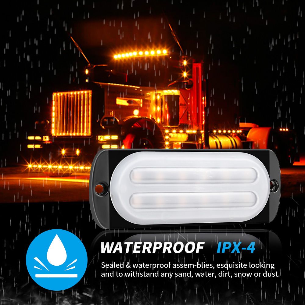36W-12-24V-12LEDs-Car-Truck-Warning-Caution-Emergency-Construction-Waterproof-1763112