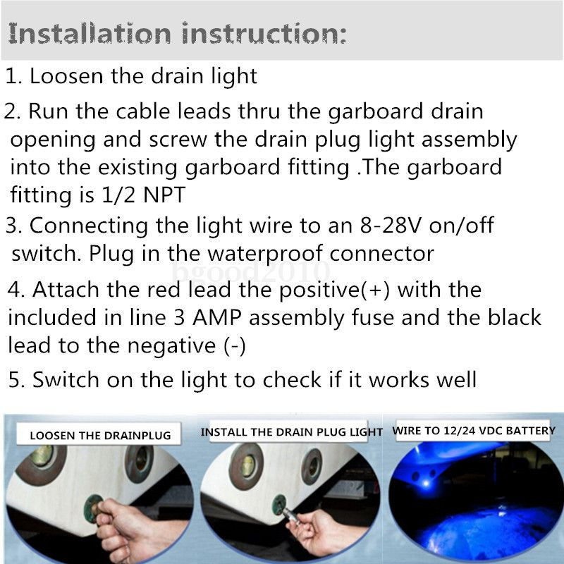 9W-IP68-Waterproof-Rate-6-LED-Car-Boat-Drain-Plug-Light-Bulb-1004529