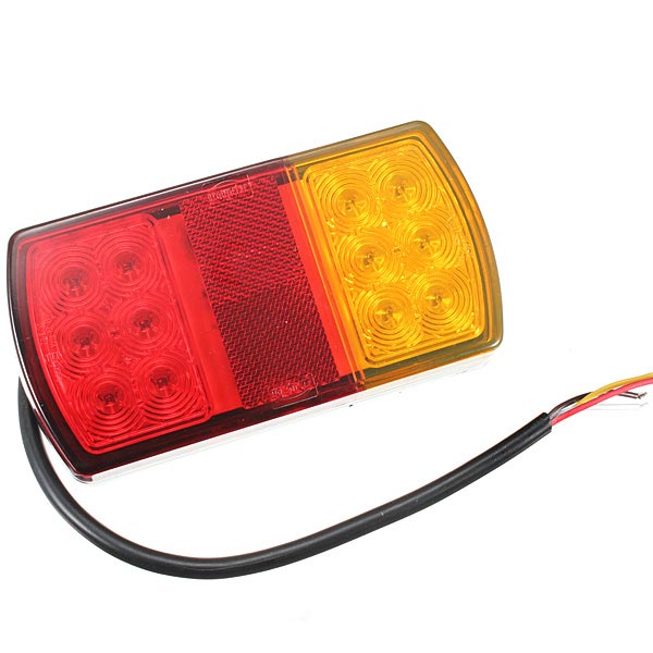 Pair-12LED-Trailer-Truck-Stop-Rear-Tail-Indicator-Light-E-Marked-12V-914217