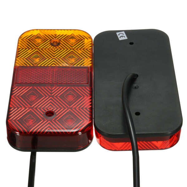 Pair-24V-8LED-Brake-Tail-Light-Turn-Signal-Lamp-for-Trailer-Truck-Lorry-1096017