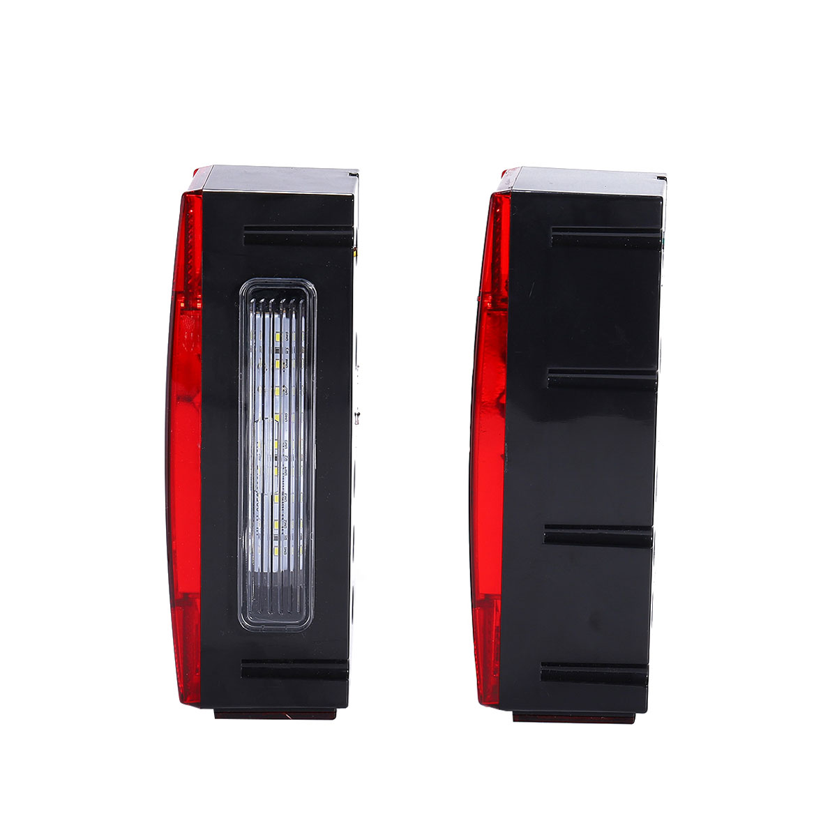 Pair-LED-Rectangle-Stud-Stop-Turn-Tail-Lights-Waterproof-Red-for-Truck-Trailer-Boat-1659899