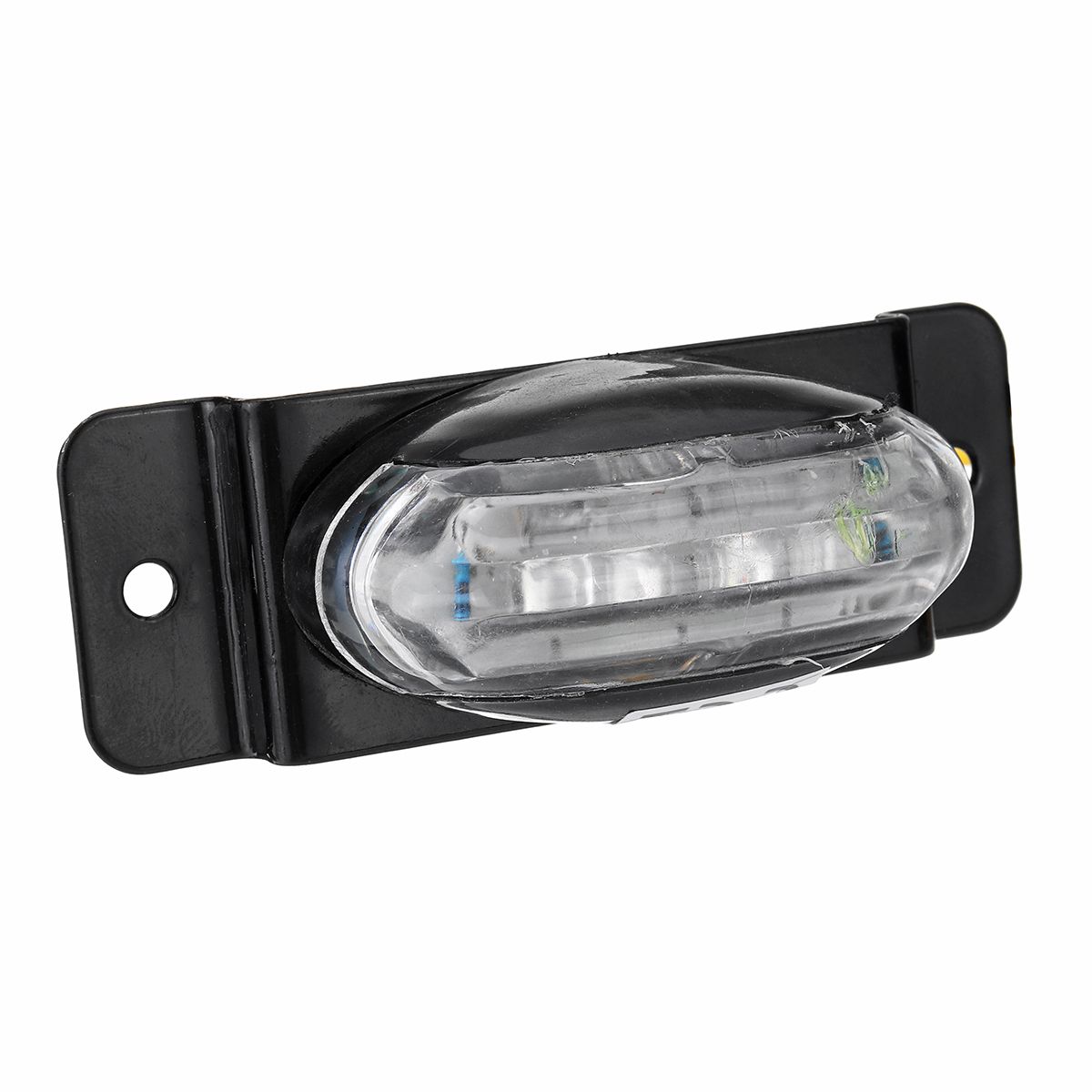 Yellow-24V-LED-Side-Marker-Lights-License-Plate-Lamp-Piranha-Style-with-stand-for-Truck-Trailer-1520445
