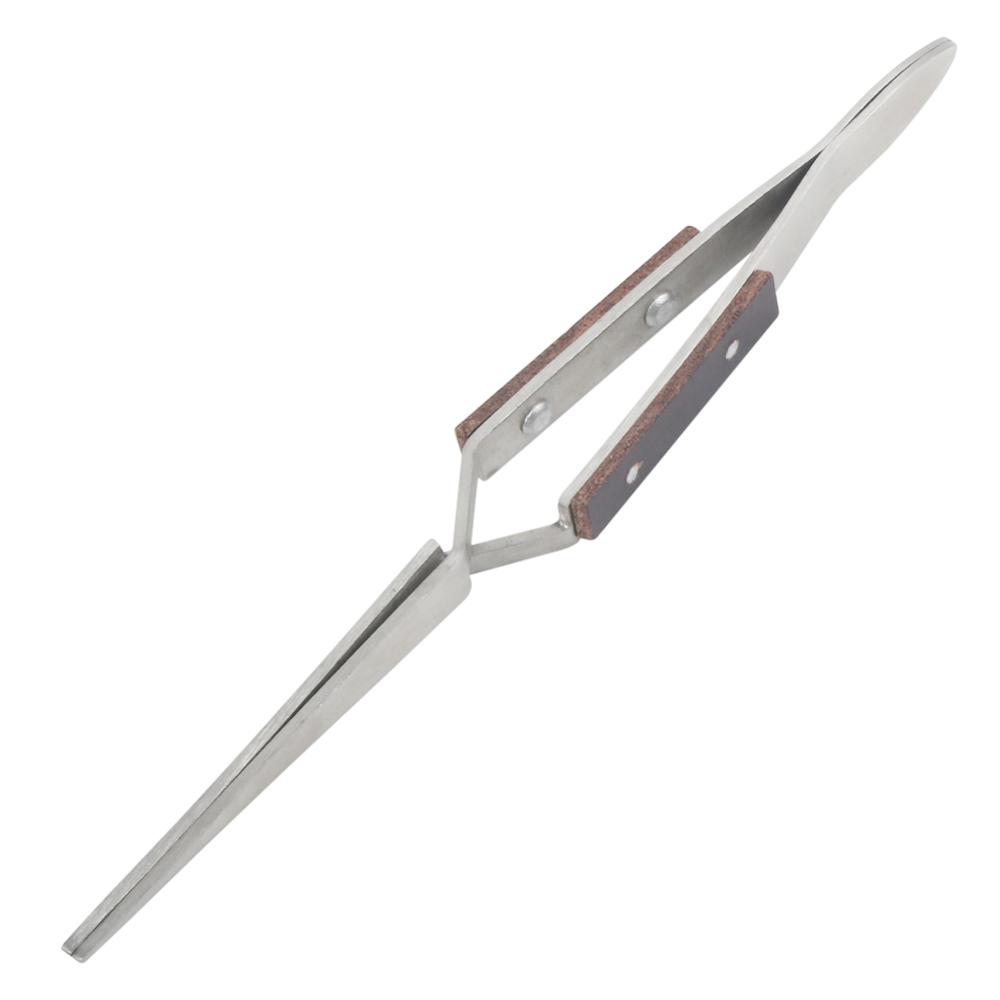 162mm-Cross-Lock-Reverse-Tweezers-With-Straight-Tips-Fiber-Wooden-Grip-for-Craft-Hobby-Jewelry-Model-1685212