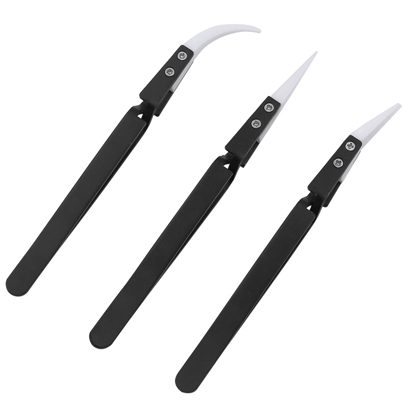 3PCS-Anti-Static-Reverse-Ceramic-Tweezers-Stainless-Steel-Electronic-CIigarette-Heat-Resistant-Condu-1685133