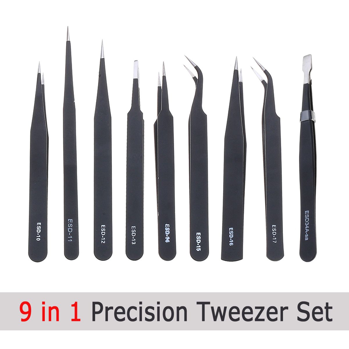 9-Pcs-ESD-Tweezer-Anti-static-Stainless-Steel-Precisiion-Tweezers-for-Electronics-Nail-Beauty-1319811