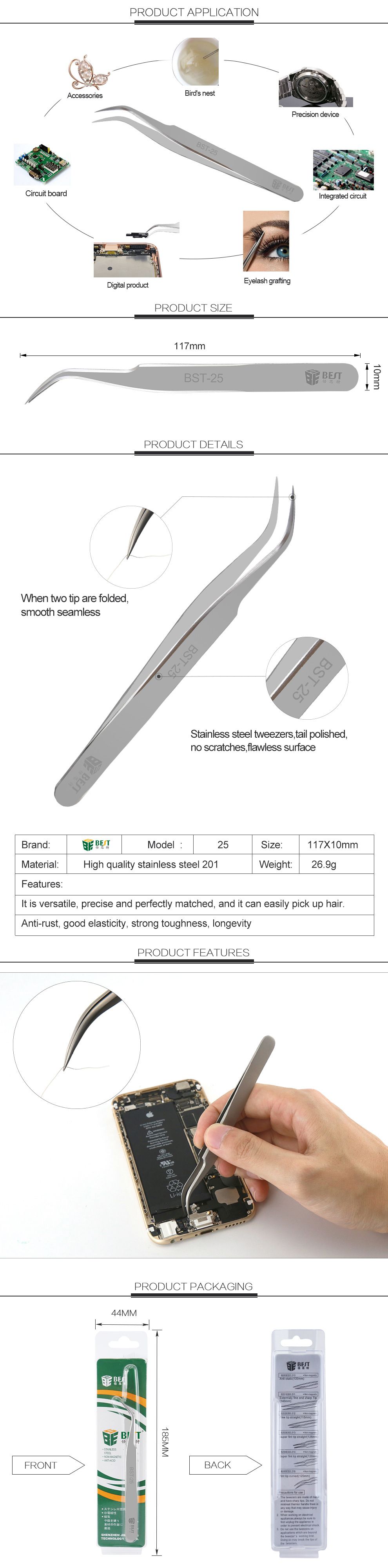 BEST-BST-25-High-end-Precision-Tweezers-Anti-skid-Plus-Hard-High-Toughness-Tip-Tweezers-Curved-Tweez-1399873