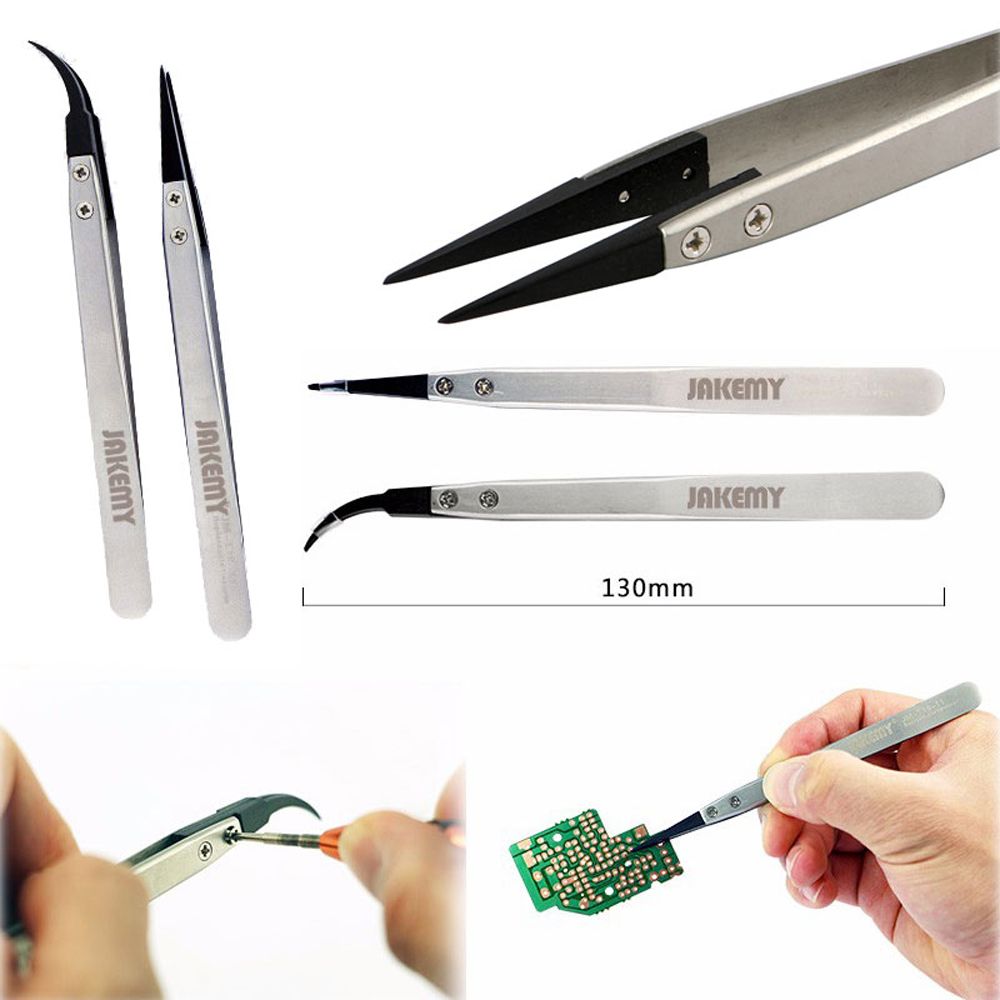 JAKEMY-JM-T10-11-Stainless-Steel-Electronic-Anti-static-Tweezers-Pointed-and-Curved-Replaceable-Twee-1497381