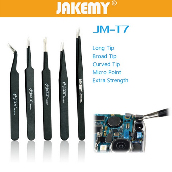JAKEMY-JM-T7-11-Stainless-Steel-DIY-Electronic-Long-Pointed-End-Tweezer-Forceps-Maintenance-Tools-1001536