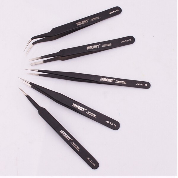 JAKEMY-JM-T7-11-Stainless-Steel-DIY-Electronic-Long-Pointed-End-Tweezer-Forceps-Maintenance-Tools-1001536