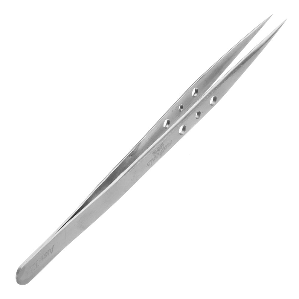 MECHANIC-Aaa-12-Precision-Pointed-Tweezer-Stainless-Steel-Lengthened-Thickening-Medical-Anti-Static--1349027