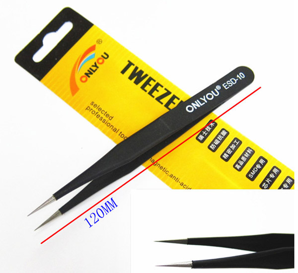 ONLYOUreg-ESD-7pcs-BGA-Precision-Tweezer-Set-Anti-Static-Tweezers-Stainless-Tweezers-924799