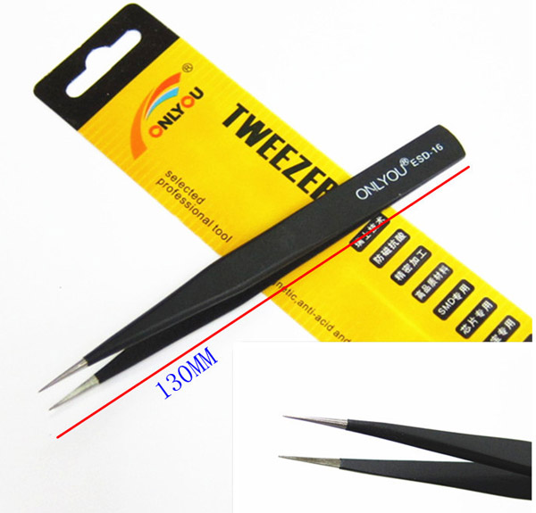 ONLYOUreg-ESD-7pcs-BGA-Precision-Tweezer-Set-Anti-Static-Tweezers-Stainless-Tweezers-924799