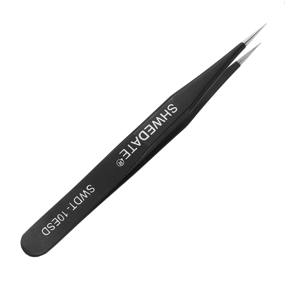 SWDT-10ESD-Precision-Anti-Static-Tweezer-PC-Phone-Maintenance-Tools-Straight-Tip-Head-Stainless-Stee-1347988
