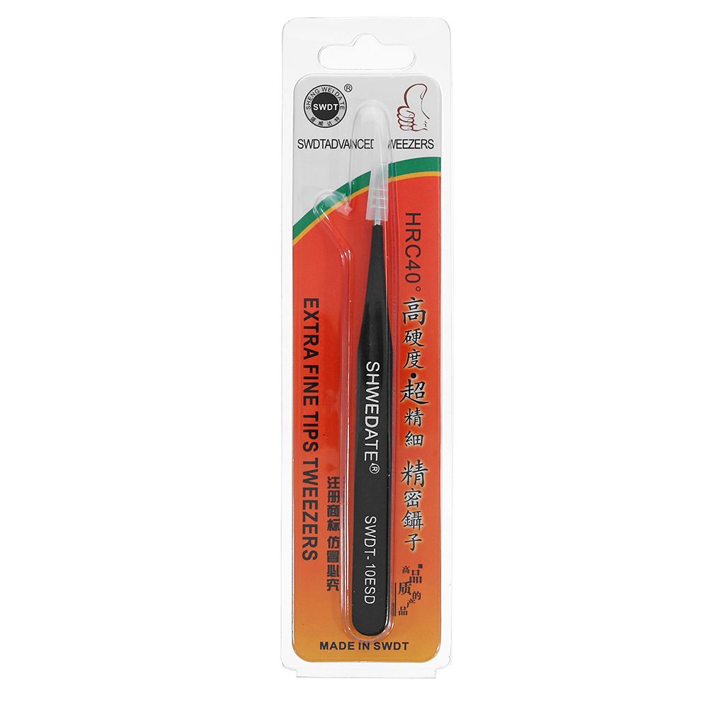 SWDT-10ESD-Precision-Anti-Static-Tweezer-PC-Phone-Maintenance-Tools-Straight-Tip-Head-Stainless-Stee-1347988