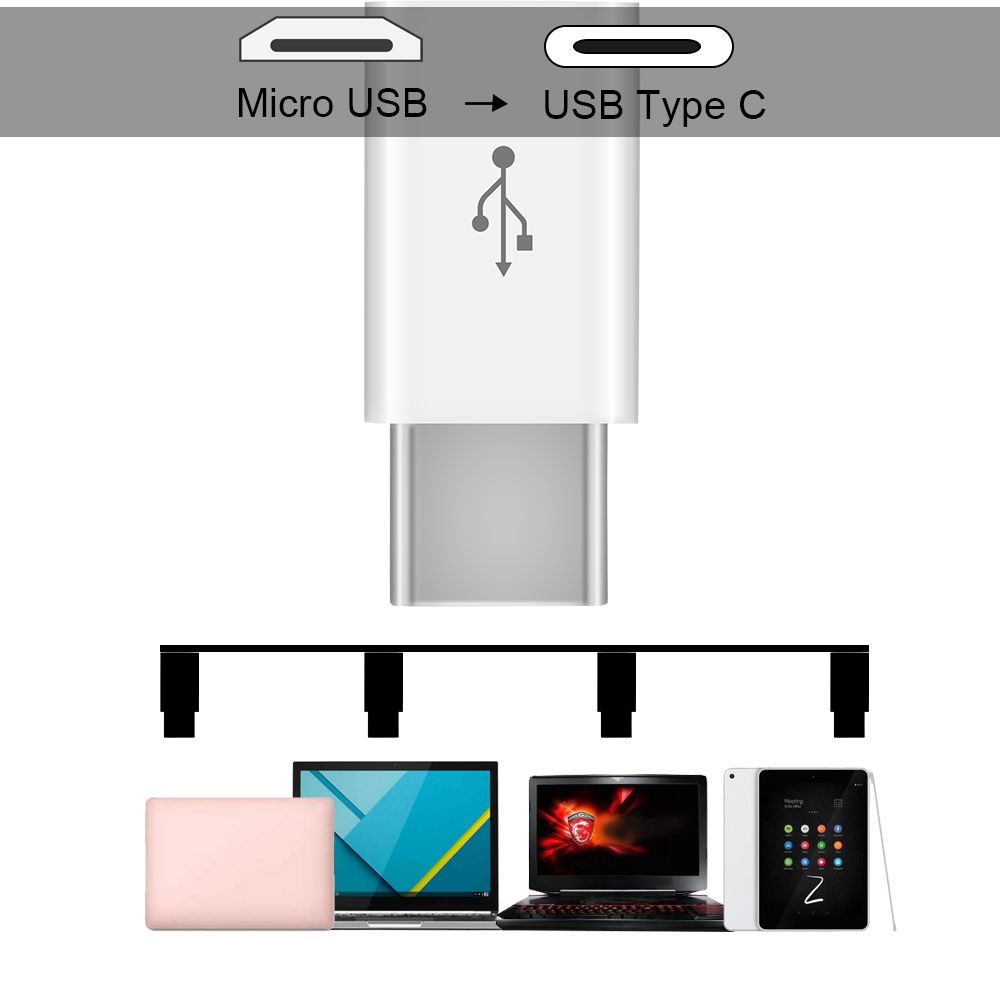 Bakeey-Micro-USB-to-Type-C-USB30-Adapter-Connector-For-HUAWEI-P30-S10-S10-1538173