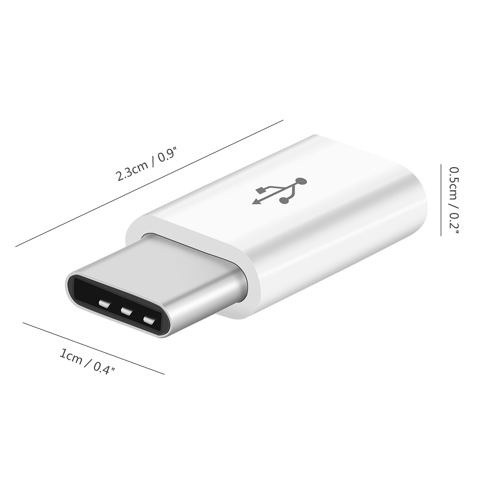 Bakeey-Micro-USB-to-Type-C-USB30-Adapter-Connector-For-HUAWEI-P30-S10-S10-1538173