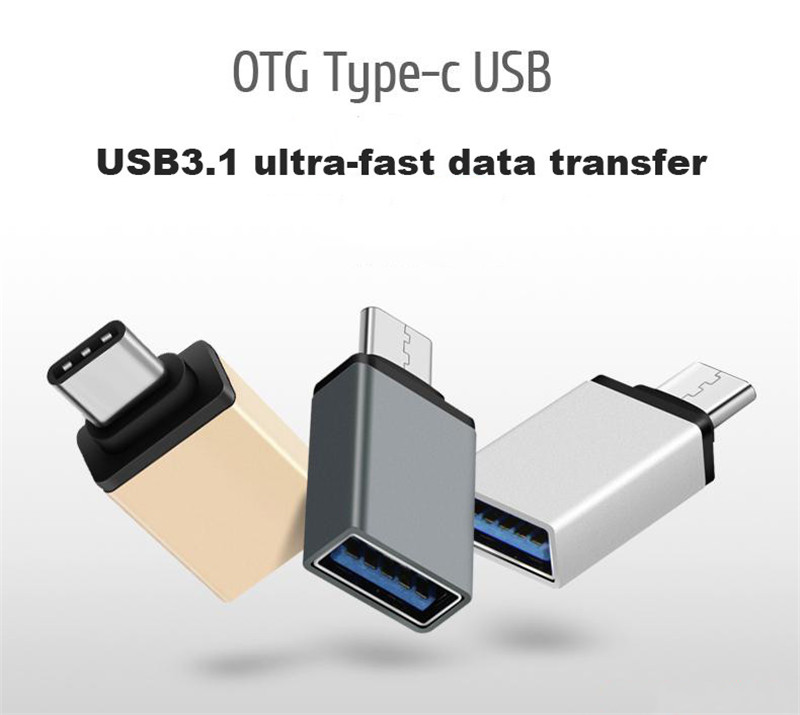 Bakeey-Type-C-to-USB-OTG-Adapter-For-MI9-Elephone-U2-P11-3D-GOME-U9-Laptop-Tablet-1548136