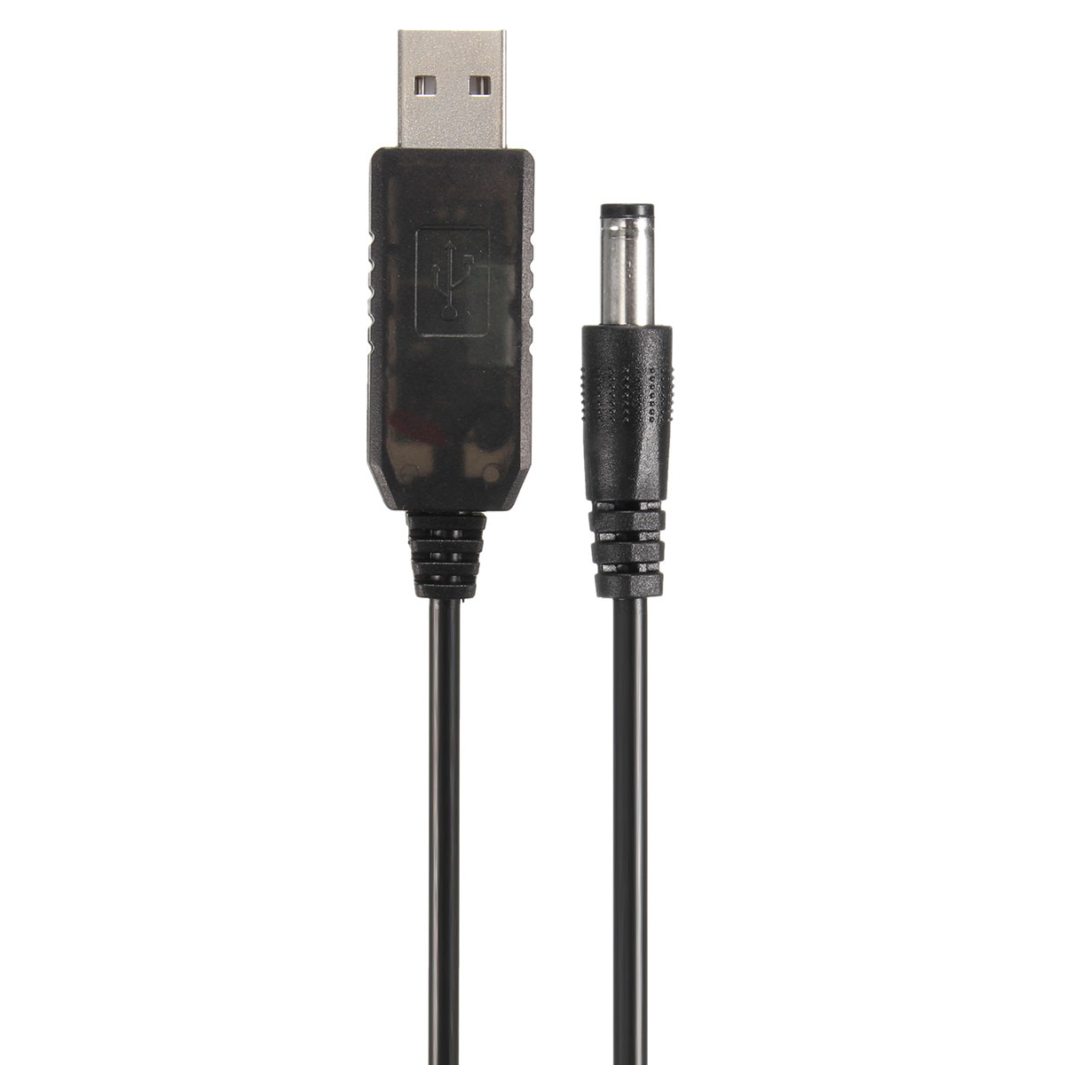 1m-5V-DC-To-12V-DC-USB-Power-Cable-Data-Adapter-Charger-Plug-with-LED-21mm-x-55mm-1052777