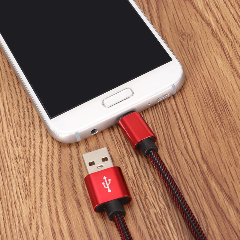 21A-Nylon-Braided-Micro-USB-Fast-Charging-Data-Cable-333ft1m-For-Samsung-S7-Letv-Not-1184855