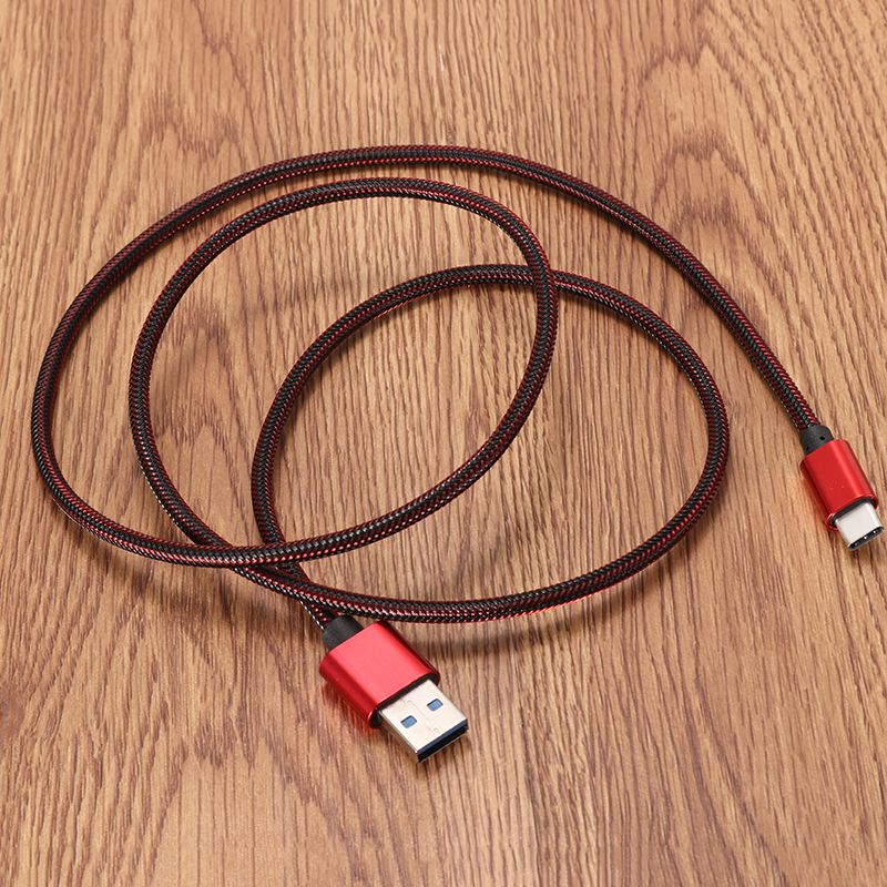 21A-Nylon-Braided-Type-C-USB-Fast-Charging-Data-Cable-1m-For-Samsung-S8-Letv-Xiaomi-6-mi5-mi6-1175473