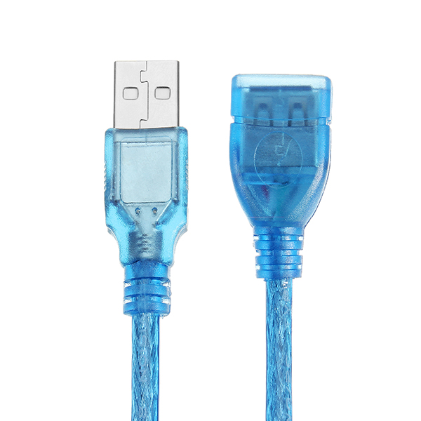 5FT-15m-Clear-Blue-USB-20-Extension-Male-to-Female-Connector-Cable-1159738