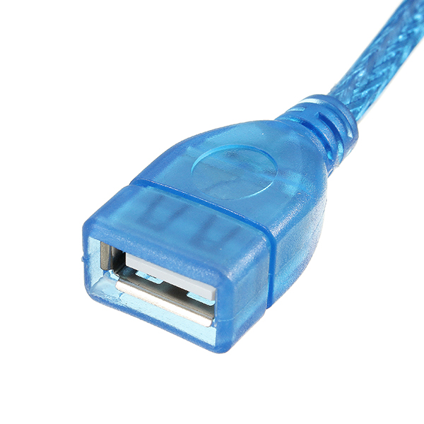 5FT-15m-Clear-Blue-USB-20-Extension-Male-to-Female-Connector-Cable-1159738