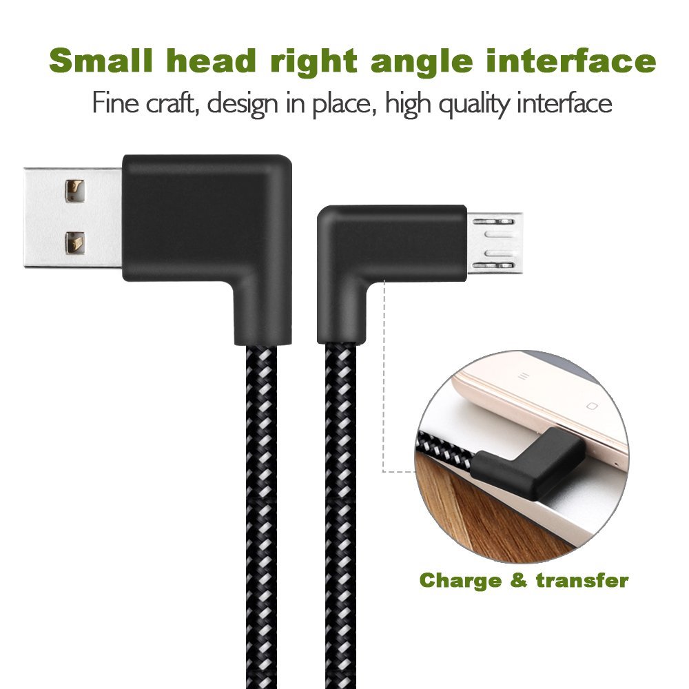 90-Degree-Reversible-24A-Micro-USB-Charging-Data-Cable-1M-for-Samsung-S6-S7-Note-4-1198066