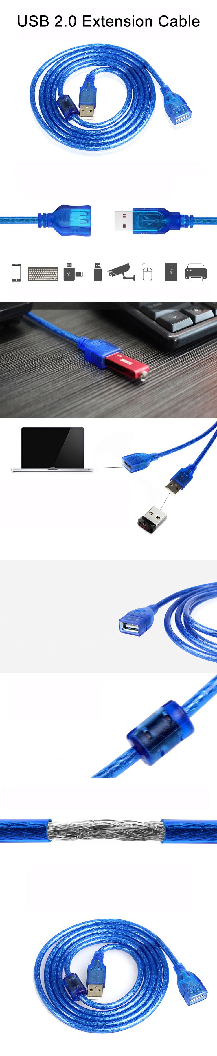 BAYNAST-USB-to-USB-Extension-Cable-Male-to-Female-USB20-Cable-Cord-For-Computer-USB-Port-Cable-Exten-1659690