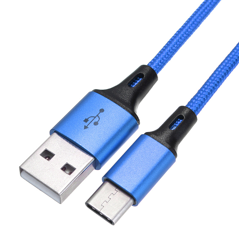 Bakeey-24A-Type-C-Braided-Fast-Charging-Data-Cable-1m-For-Oneplus-5t-6-Mi-A1-Mix-2-1237048