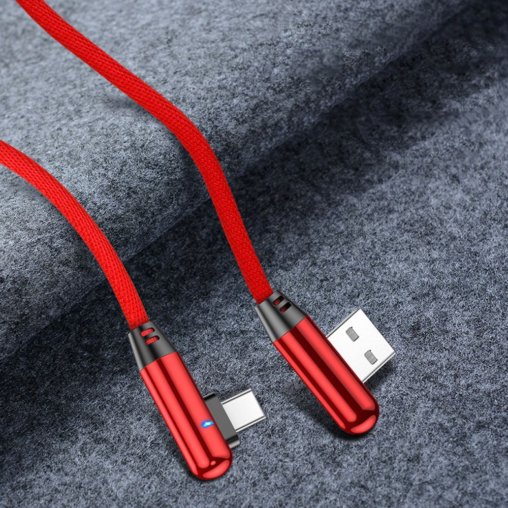 Bakeey-24A-USB-Type-C-Data-Cable-LED-Light-Fast-Charging-For-Huawei-P30-Pro-P40-Mi10-9Pro-S20-5G-1684669