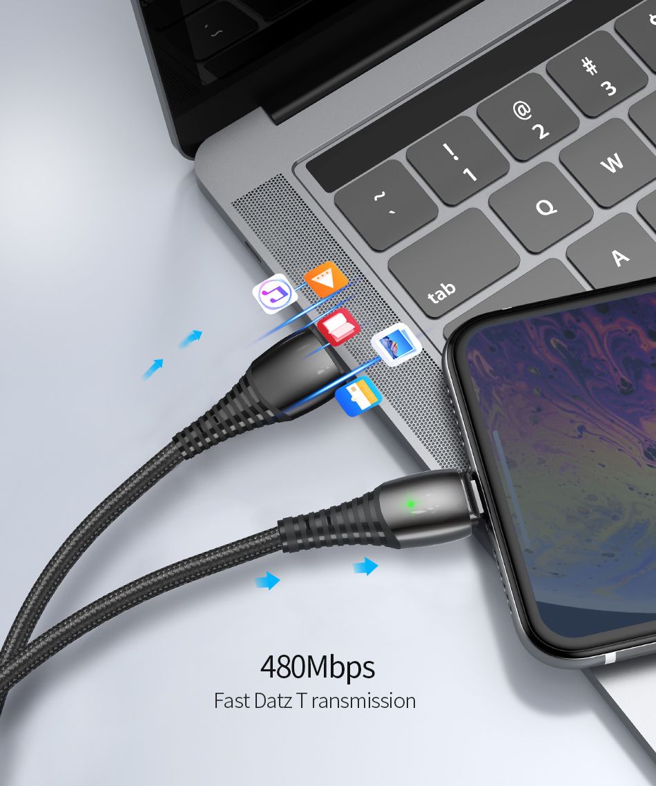Bakeey-3A-LED-Magnetic-Zinc-Alloy-Nylon-Braided-Type-C-Micro-USB-Data-Cable-for-Samsung-S10-HUAWEI-K-1643978