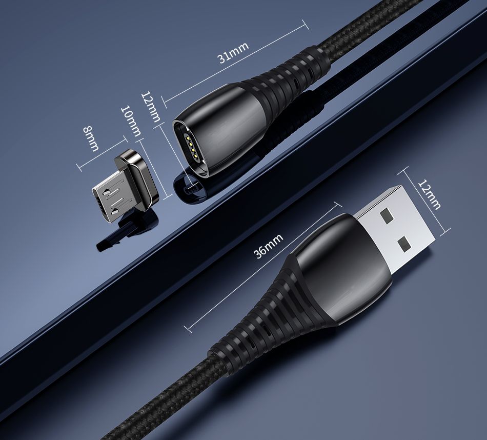 Bakeey-3A-LED-Magnetic-Zinc-Alloy-Nylon-Braided-Type-C-Micro-USB-Data-Cable-for-Samsung-S10-HUAWEI-K-1643978
